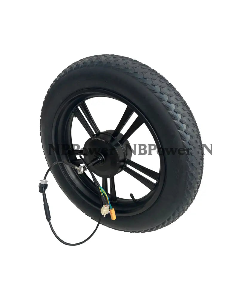 20inch Scooter Hub Motor RearFat  Wheel with 36/48V 170mm dropout 500W Brushless Gear Hub Motor Integrated Wheel for Fat Bike Snow Bike , with 20x4.0 Tire NBPower