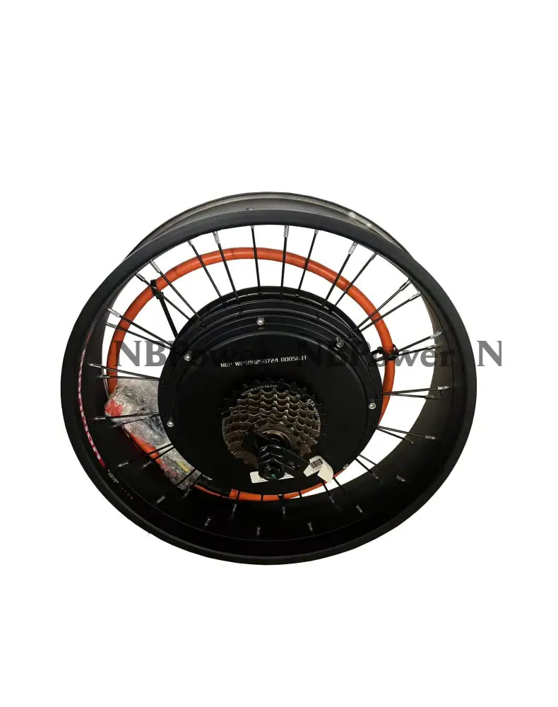 20x4.0 QS205 50H 190mm dropout 3T/3.5T/4T/5T 72V 5000w Fat Bike Brushless Hub Motor Wheel for Electric Bicycle Fat