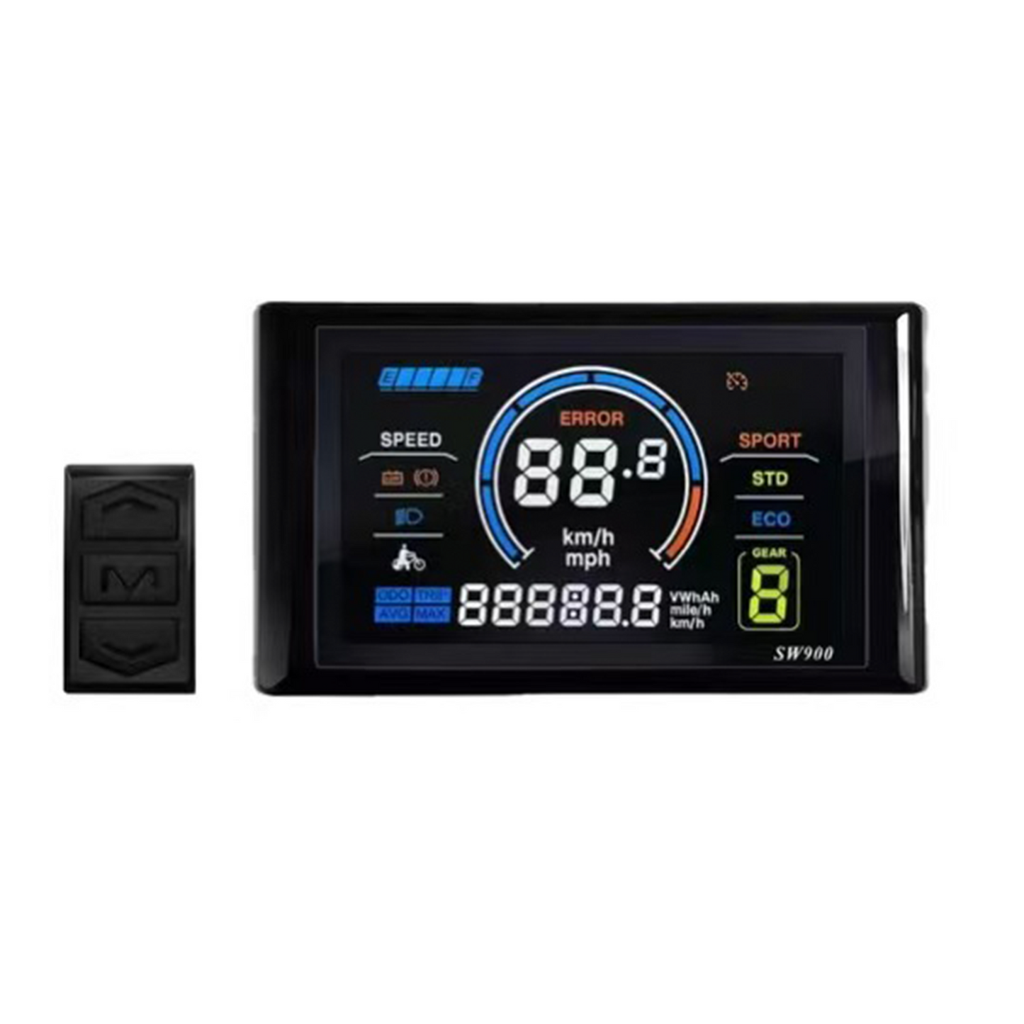 60A Dual Mode Ebike Controller Kit | Compatible with UKC1 Display / UKC1+Display / SW900 Display/ SW900 Color Display | 3pin Box & Controller  Bag NBPower
