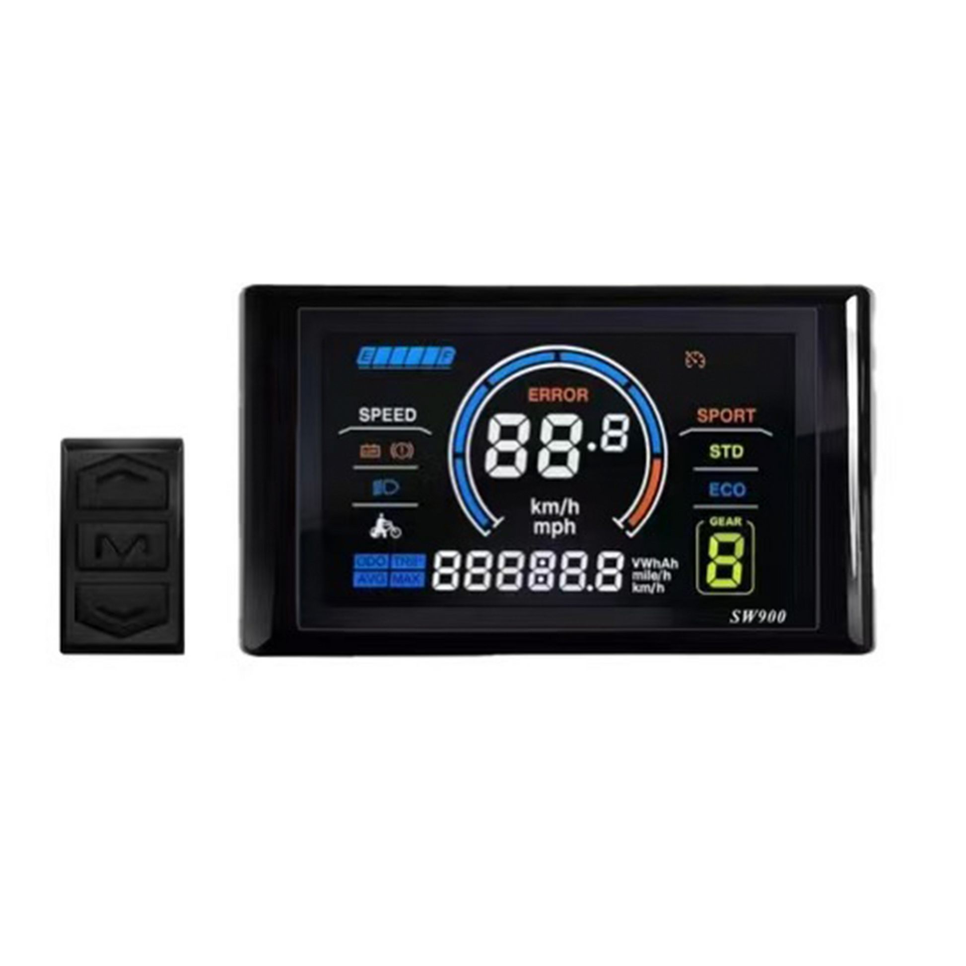 60A Dual Mode Ebike Controller Kit | Compatible with UKC1 Display / UKC1+Display / SW900 Display/ SW900 Color Display | 3pin Box & Controller  Bag NBPower