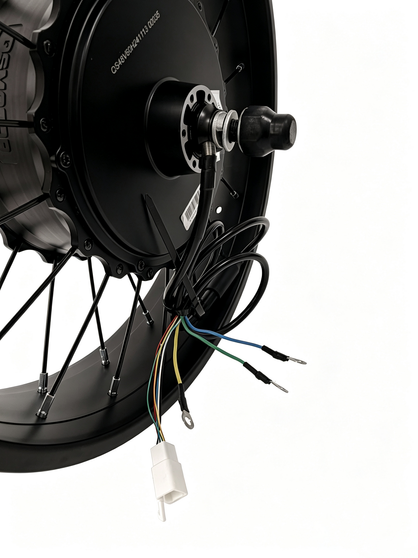 20*4.0 /24*4.0 /26*4.0 QS 1000W 170mm dropout Rear 48V motorwheel with 7 speed freewheel ,QS  1000W Fat motorwheel with spokes