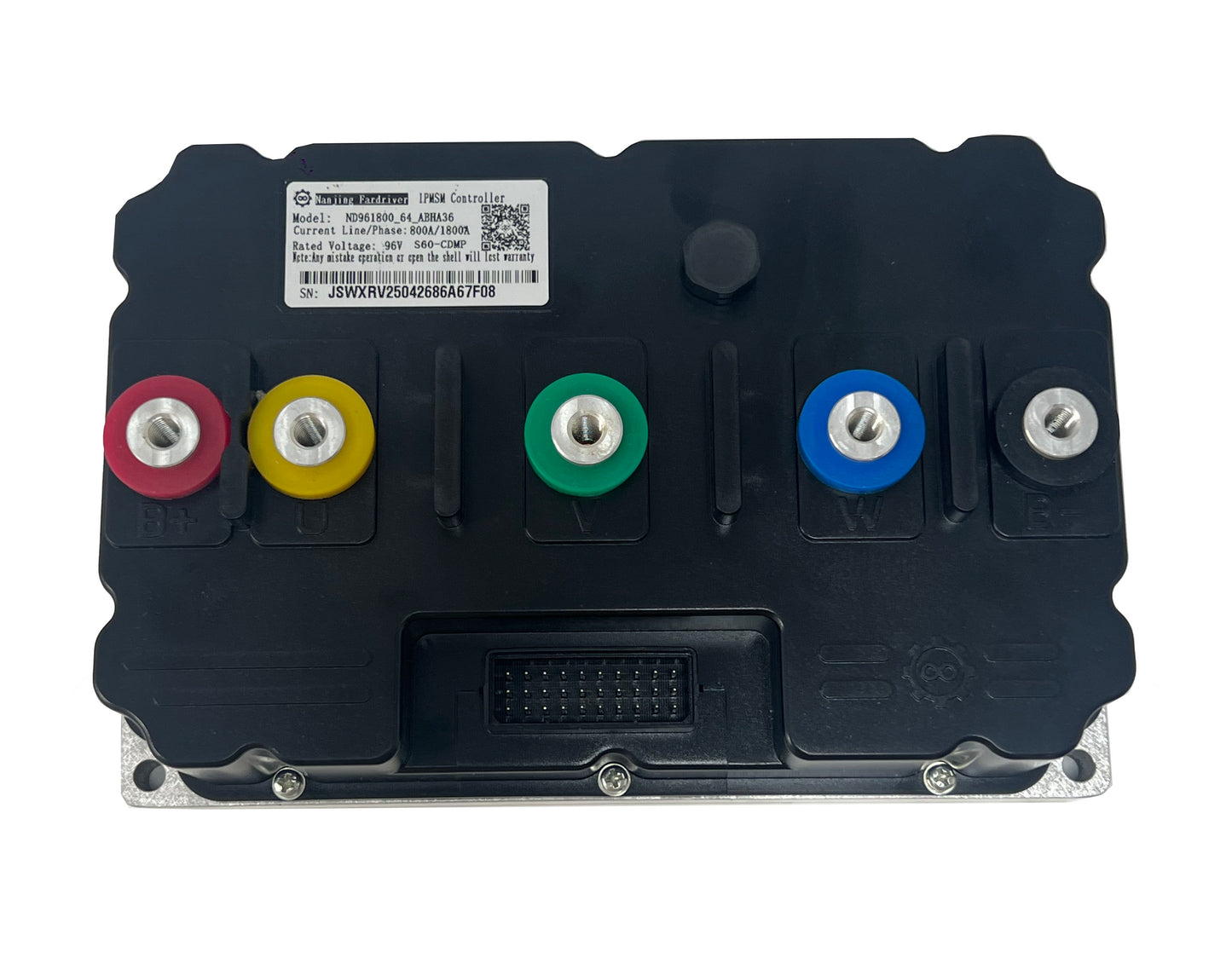 ND961800 FarDriver 96V Pinta 115V BLDC 800A 10-15kW Alta Potenca Regilo Kun Regenera Bremsado Hall-Bluetooth