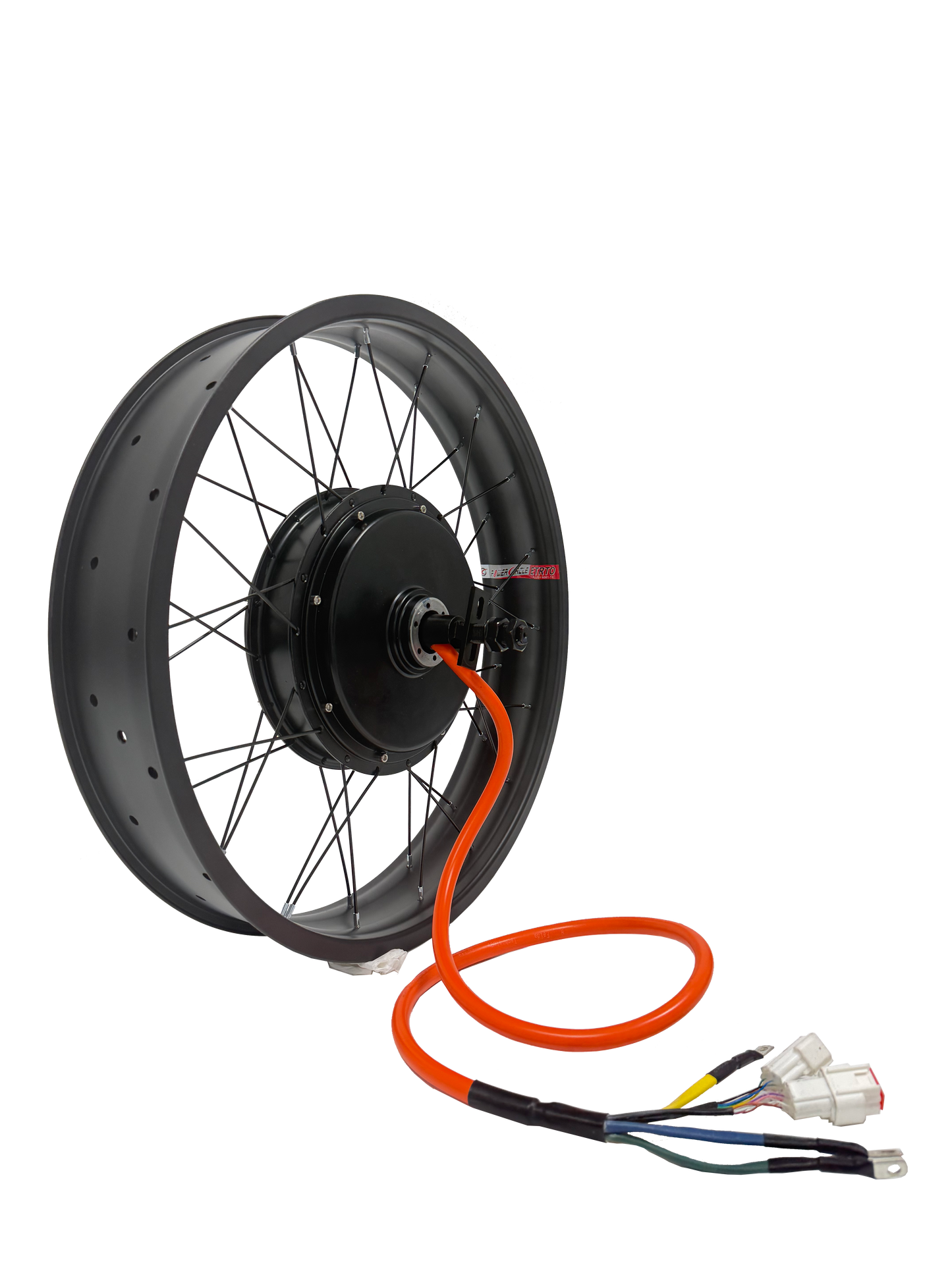 QS205 190mm Dropout 72V 5000W 50H V3 Electric Fat Bike 20*4.0/24*4.0/26*4.0 Motor Wheel Conversion Kit Sabvoton 100A,UKC1 plus,all waterproof system, available with 7-speed freewheel
