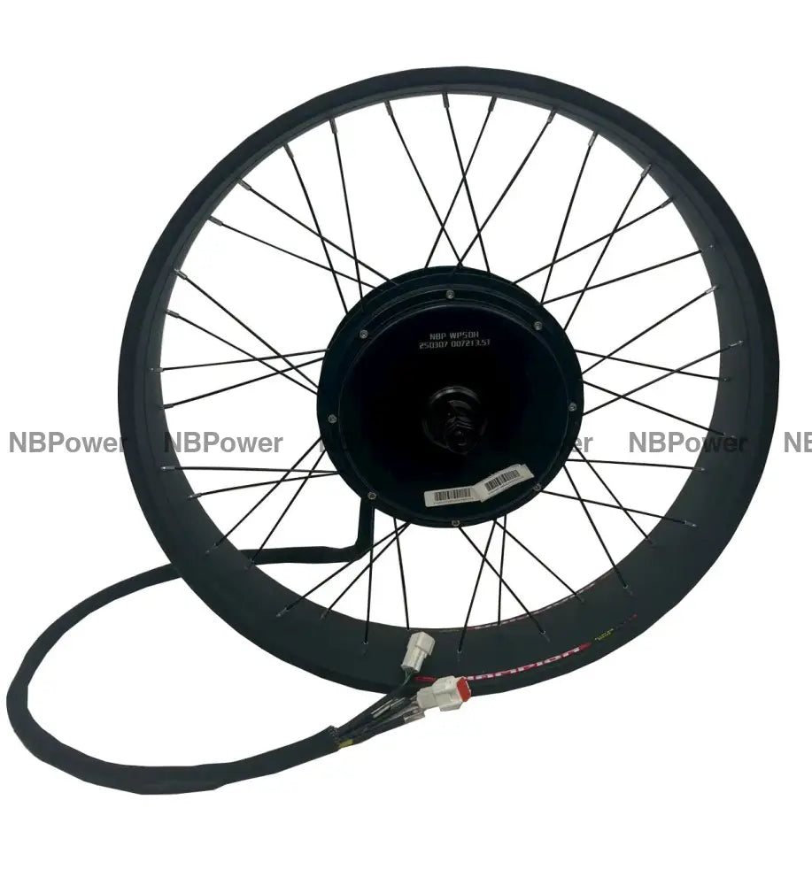 26*4.0 80mm width Fat rim QS 205 3.5T/4T/5T 150mm dropout QS 5000W motorwheel with spokes,QS 5000W Fat motorwheel Motor