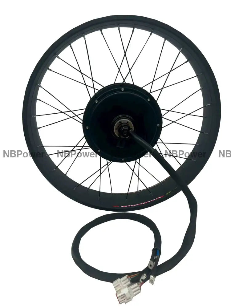 26*4.0 80mm width Fat rim QS 205 3.5T/4T/5T 150mm dropout QS 5000W motorwheel with spokes,QS 5000W Fat motorwheel Motor