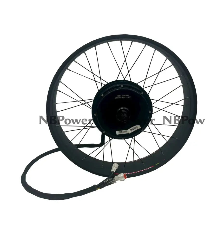 26*4.0 80mm width Fat rim QS 205 3.5T/4T/5T 150mm dropout QS 5000W motorwheel with spokes,QS 5000W Fat motorwheel Motor