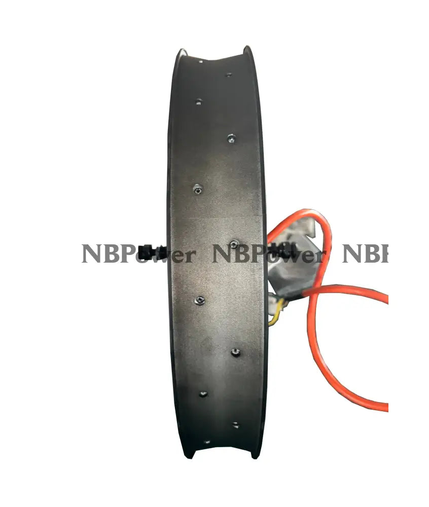 26inch 80mm Width Fat rim with QS 273 150mm dropout 8000W motorwheel with single freewheel