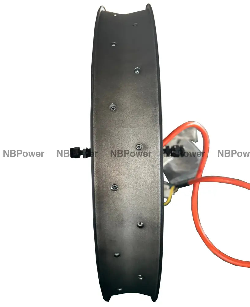 26inch 80mm Width Fat rim with QS 273 150mm dropout 8000W motorwheel with single freewheel