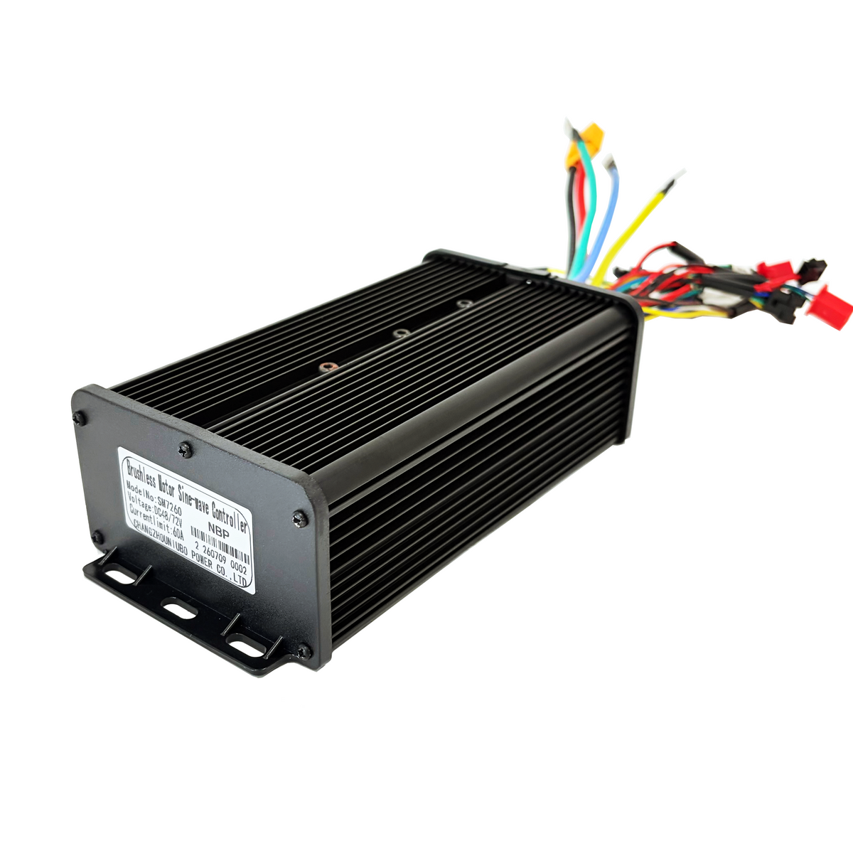 60A Dual Mode Ebike Controller Kit | Compatible with UKC1 Display / UKC1+Display / SW900 Display/ SW900 Color Display | 3pin Box & Controller  Bag NBPower