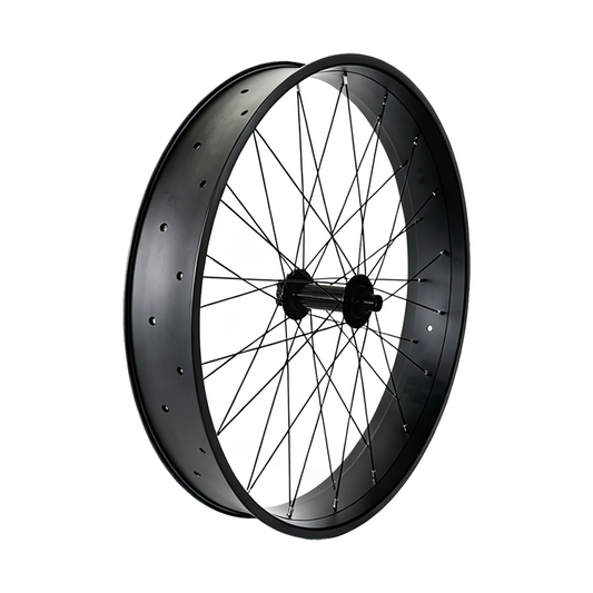 20x4.0/24*4.0/26*4.0  150mm Dropout Fat Bike Front Wheel Assembly  Fat  Rim Complete Wheel Set Heavy‑Duty Spokes for E‑Bike Fatbike DIY Conversion NBPower