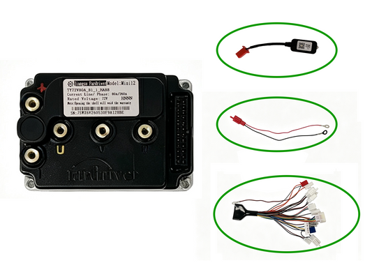 FarDriver Mini12 72260 80A IP67 Electric Bike & Scooter Controller Small Size E-bike Controller with Bluetooth