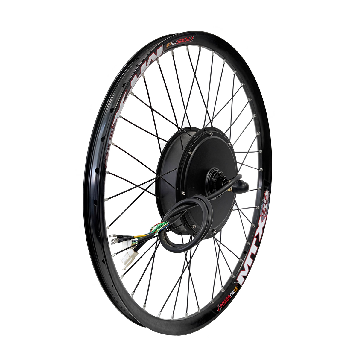 NBPower 20inch/24inch/26inch/27.5inch/29inch/700C  135mm Dropout  MTX Rim Ebike Rear Hub Motor Wheel  Single Speed Freewheel 3T/4T/5T Winding For Choose ，80A Dual mode Controller +UKC1 Display Conversion Kit NBPower