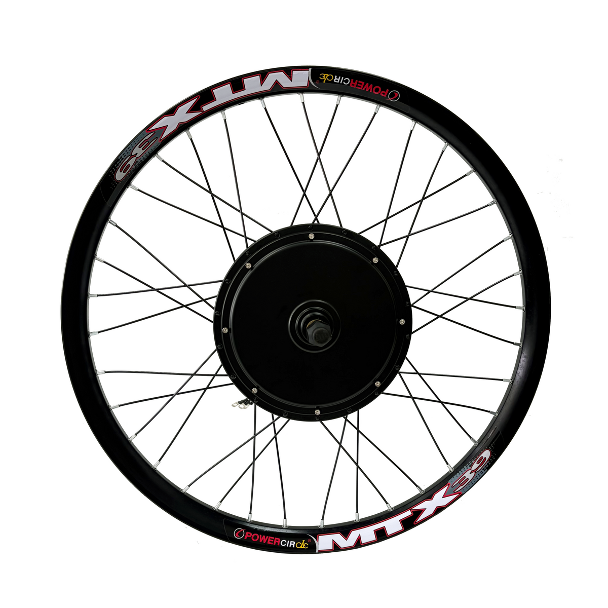 UK Warehouse: NBPower 26inch/27.5inch/29inch MTX Rim 135mm Dropout 72V 3000W Rear Disc Brake Motorwheel Kit , With Black 80A Dual Mode Controller, UKC1 Color Display,Surron Throttle and Other 3000W parts NBPower