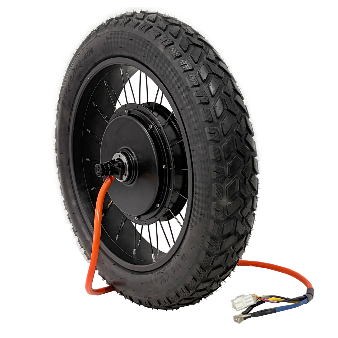 20*4.0 QS 170mm Dropout 5000W  Rear Fat Rim 3T/3.5T/4T/5T Hub MotorWheel With Pre‑Fitted High Quality Tire NBPower