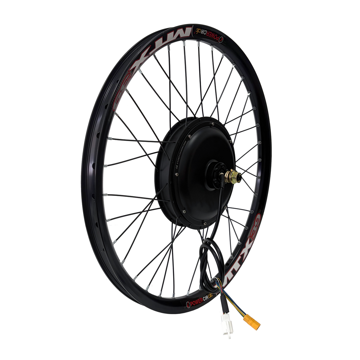 UK warehouse:135mm dropout 52V 2000W Motorwheel Kit , 26inch/27.5inch/ 29inch MTX rim disc brake with 45A Dual mode controller,SW900 display,Surron throttle and other 2000W parts NBPower