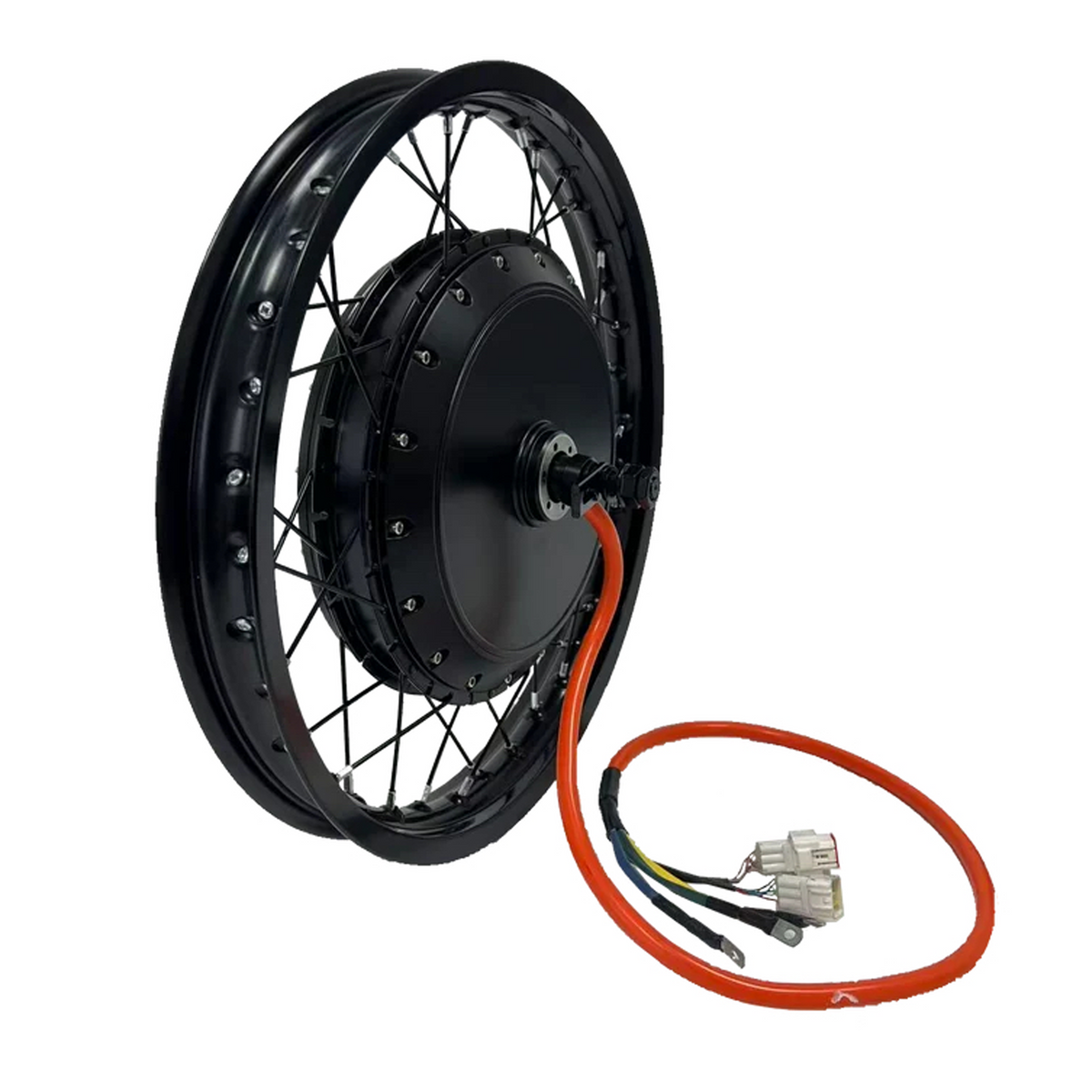 QS273  19*1.85inch 150-155mm Dropout Black 3T/3.5T/4T/5T 40H 8000W Motorwhweel,Street Tire Optional QS Motor