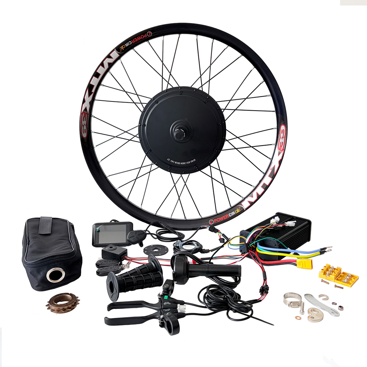20inch/24inch/26inch/27.5inch/28inch/29inch/700C  142mm Dropout MXUS  Ebike Rear Hub Motor Wheel  Single Speed / 7 Speed Freewheel 3T/3.5T/4T/5T Reduction Gear NBPower
