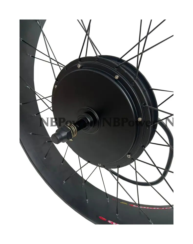 3T high speed 72V 3000W Motorwheel,26*4.0 100mm 170mm /190mm dropout 3000W motorwheel with spokes Motor Wheel