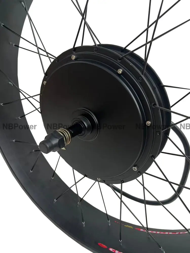 3T high speed 72V 3000W Motorwheel,26*4.0 100mm 170mm /190mm dropout 3000W motorwheel with spokes Motor Wheel
