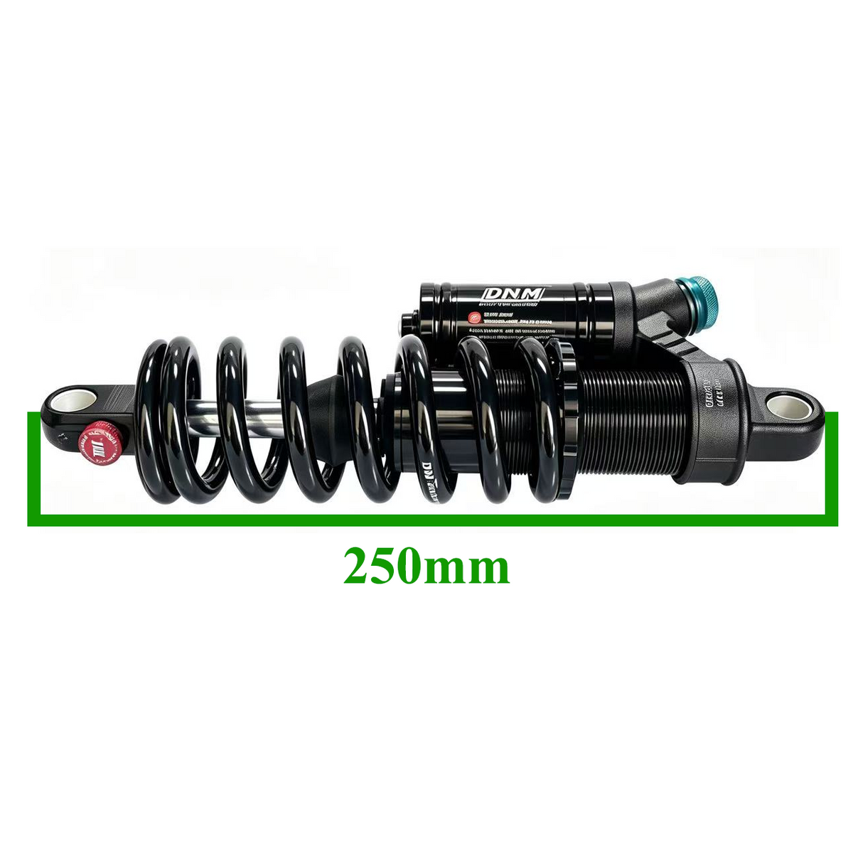 DNM RCP22 Mountain Bike Shock Absorber 220mm Spring Gradient Pound Number 550/750LBS  For AM/FR/DH Rear Shock Absorber NBPower