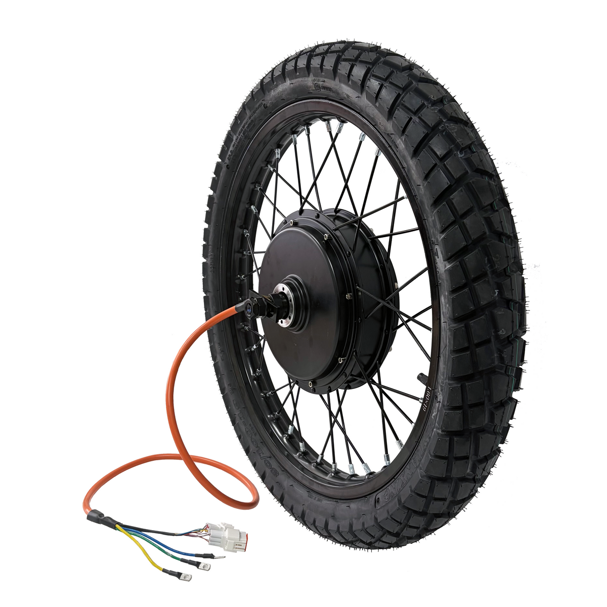 QS205 19*1.6inch 150-155mm dropout 3000W Motorwhweel With Street Tire NBPower