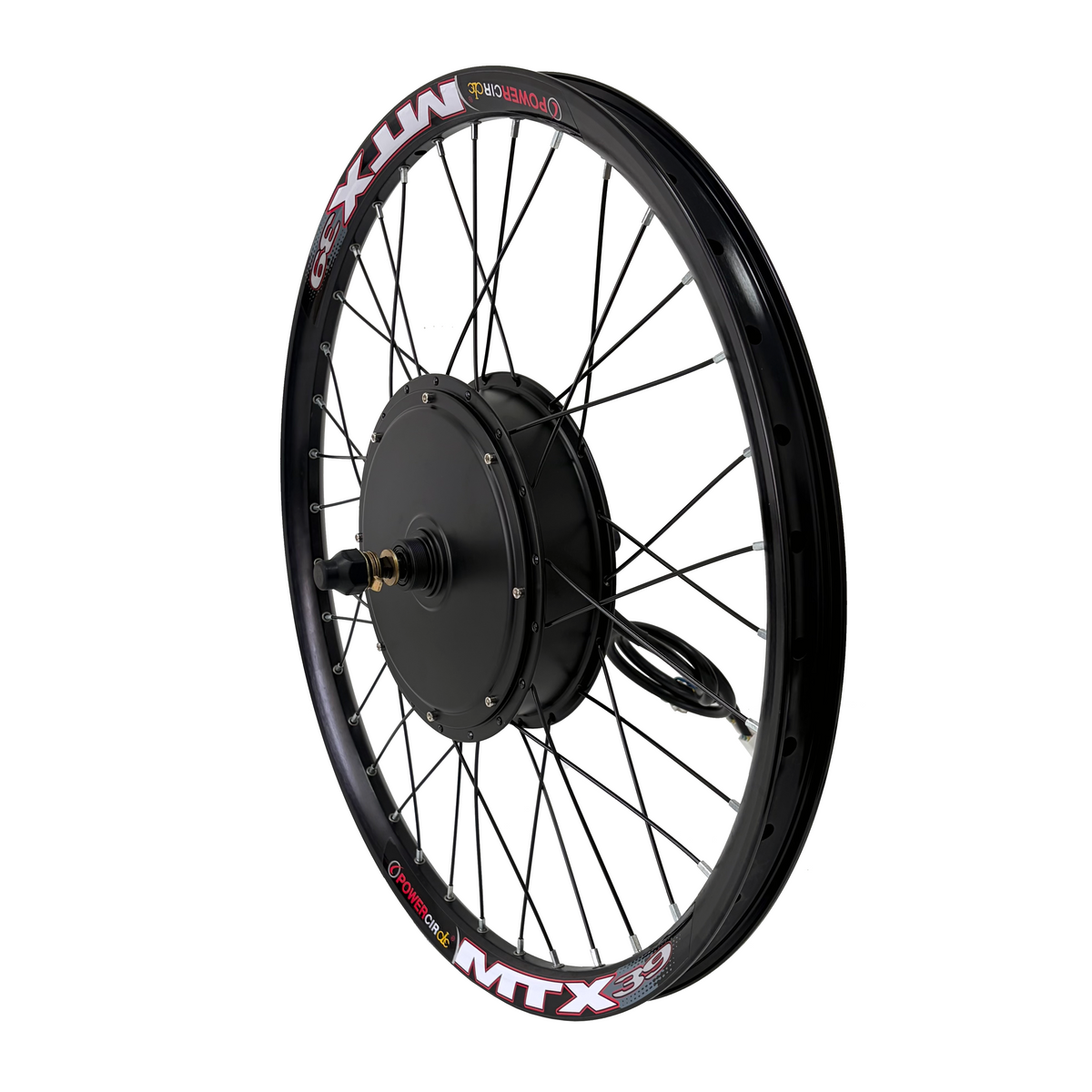 UK Warehouse: NBPower 26inch/27.5inch/29inch MTX Rim 135mm Dropout 72V 3000W Rear Disc Brake Motorwheel Kit , With Black 80A Dual Mode Controller, UKC1 Color Display,Surron Throttle and Other 3000W parts NBPower