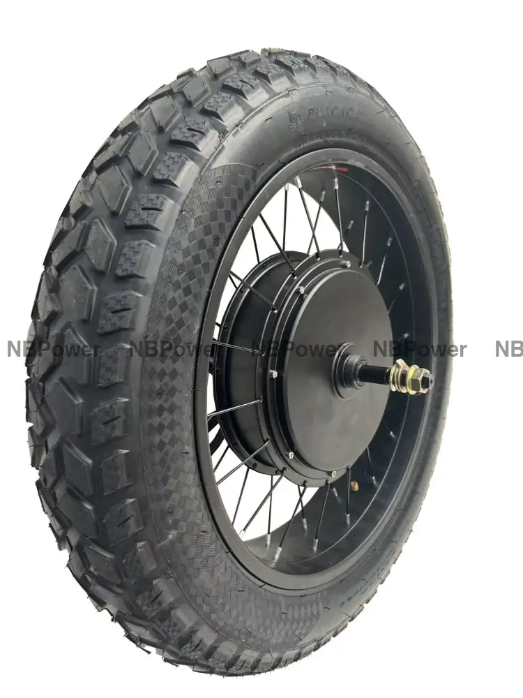 5000W Fat motorwheel with 4.0 Good hardness Tire 20*4.0 Fat rim with Rear170/190mm dropout 5000W motorwheel with single