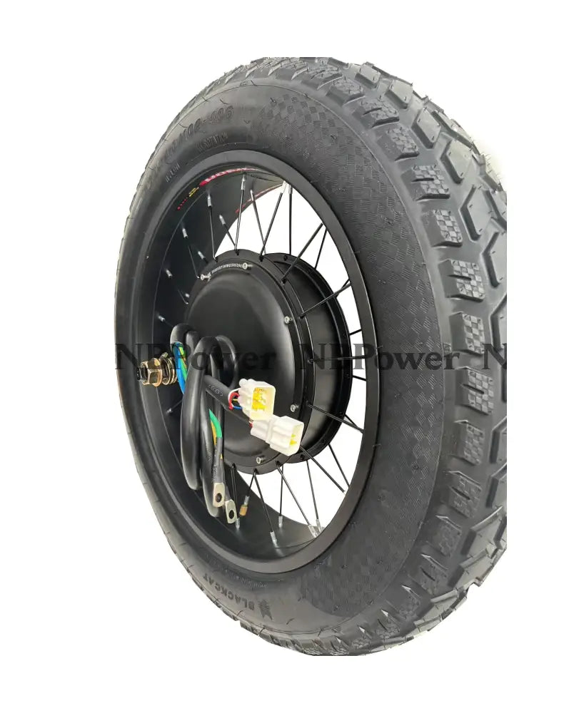 5000W Fat motorwheel with 4.0 Good hardness Tire 20*4.0 Fat rim with Rear170/190mm dropout 5000W motorwheel with single