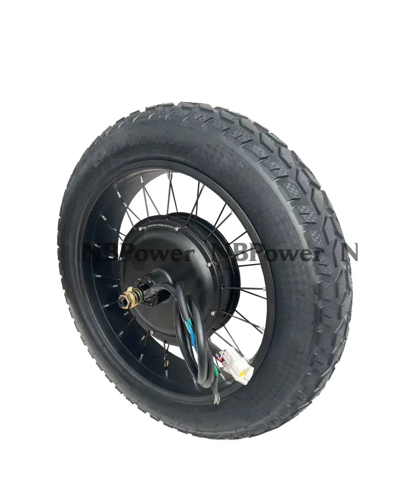 5000W Fat motorwheel with 4.0 Good hardness Tire 20*4.0 Fat rim with Rear170/190mm dropout 5000W motorwheel with single