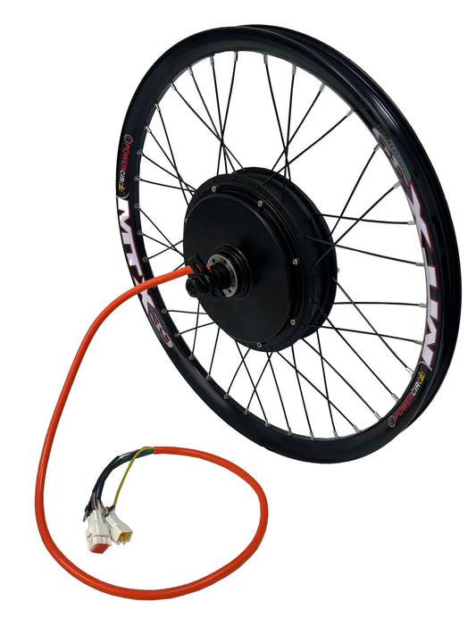 QS 1000W 170mm dropout Rear 48V motorwheel with 7 speed freewheel ,Bicycle  MTX rim 1000W motorwheel with spokes