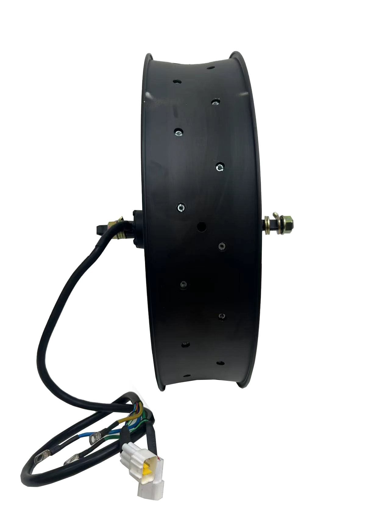 USA Stock:QS205 190mm 72V 5000W 50H V3 Electric Fat Bike 20x4.0 Motor Wheel Conversion Kit Sabvoton 100A,UKC1 plus,all waterproof system