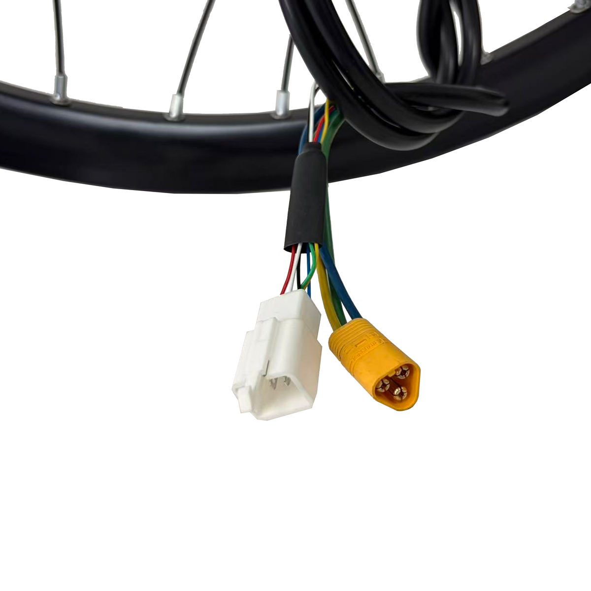 UK warehouse:135mm dropout 52V 2000W Motorwheel Kit , 26inch/27.5inch/ 29inch MTX rim disc brake with 45A Dual mode controller,SW900 display,Surron throttle and other 2000W parts NBPower