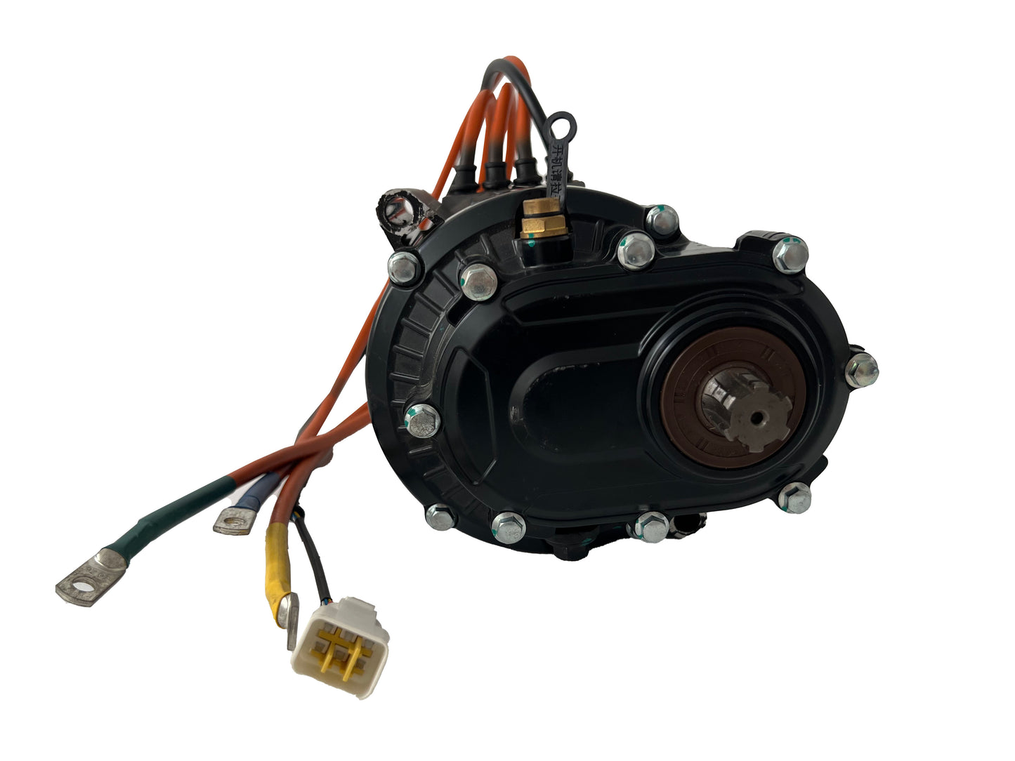 USA Stock:QS120 V3 2000W 60H 2KW Mid Drive Motor Kit with FarDriver ND72360 Controller , DKD Display and Throttle for Electric Motorcycle Moped ATV