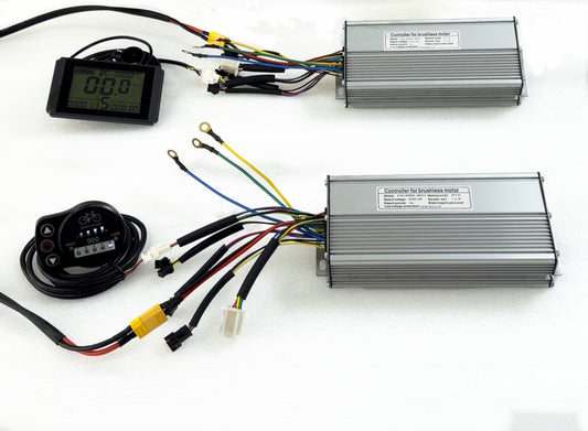 KT-Regilo 26A/30A+LED900/LCD10HD-ekrano, Por Elektrobicikla Nabo-Motora Kompleto
