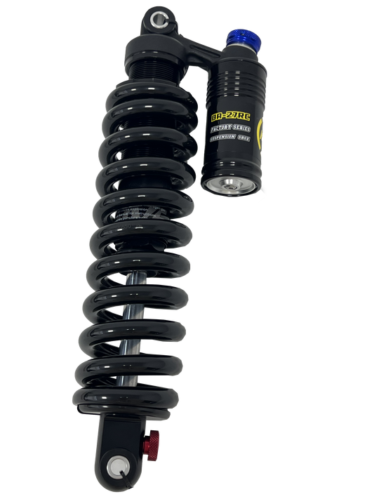 KKE BA-27RC Malantaŭa Ŝoko-Suspendilo 220mm 550/650/750lbs Skusorbilo por Elektra Montbiciklo/Biciklo/eBike