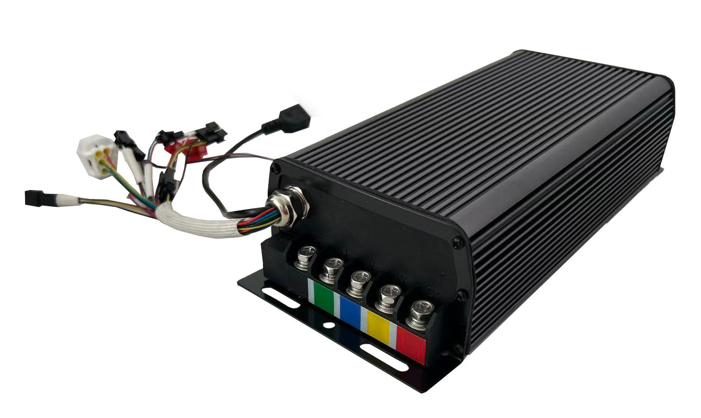 20/24/26*4.0 100mm width Rim with  Rear 190mm Dropout 3000W Fat Motorwheel with 7 speed  freewheel  , 80A Sabvoton Programmable controller;UKC1 color Display all kit