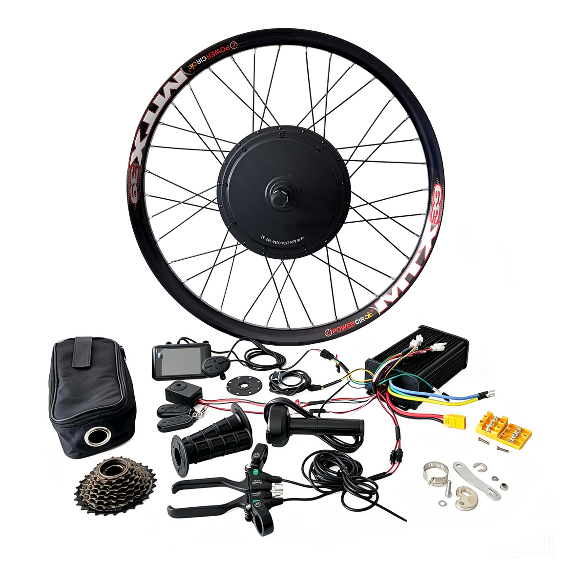 20inch/24inch/26inch/27.5inch/28inch/29inch/700C  142mm Dropout MXUS  Ebike Rear Hub Motor Wheel  Single Speed / 7 Speed Freewheel 3T/3.5T/4T/5T Reduction Gear NBPower