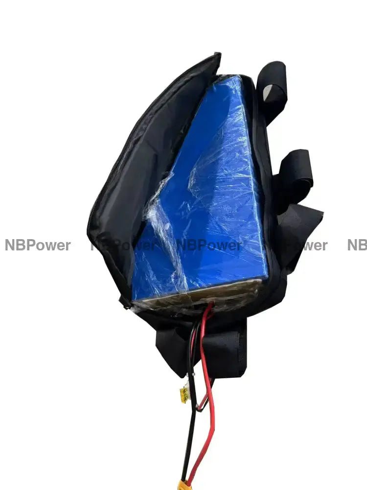 72V 20Ah triangle battery with 80A BMS and 84V 5A charger for 2000W-3000W motor and motorwheel kit Battery