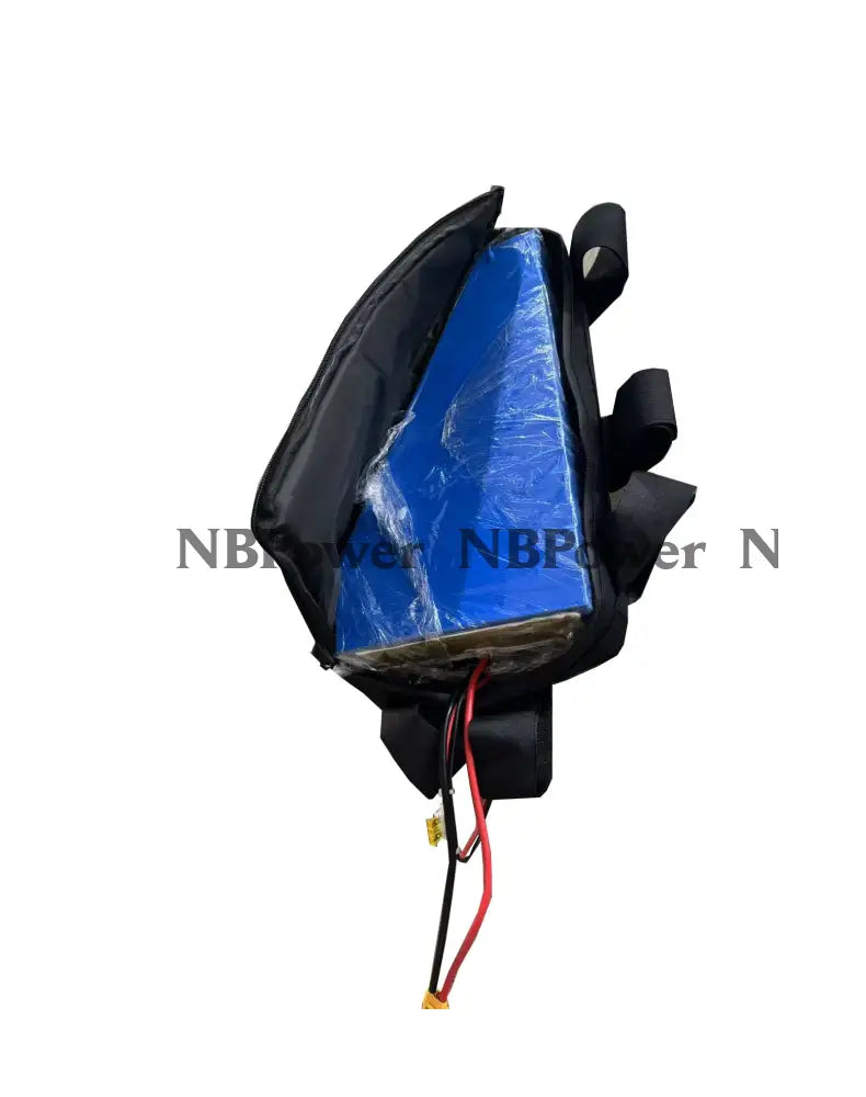 72V 20Ah triangle battery with 80A BMS and 84V 5A charger for 2000W-3000W motor and motorwheel kit Battery