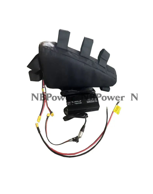 72V 20Ah triangle battery with 80A BMS and 84V 5A charger for 2000W-3000W motor and motorwheel kit Battery