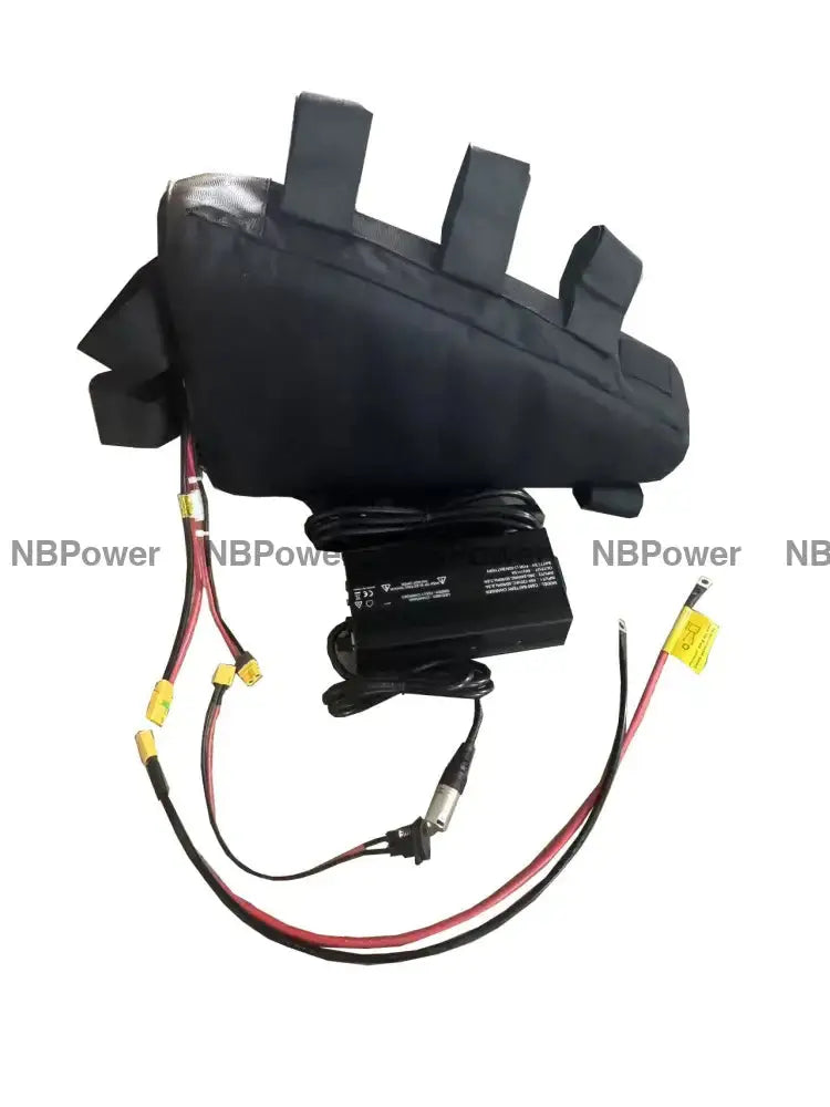 72V 20Ah triangle battery with 80A BMS and 84V 5A charger for 2000W-3000W motor and motorwheel kit Battery