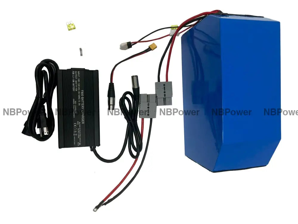 72V 40AH Lithum battery with 150A BMS and 84V 10A charger,be used for 3000W-8000W motor,motorwheel and Ebike kit