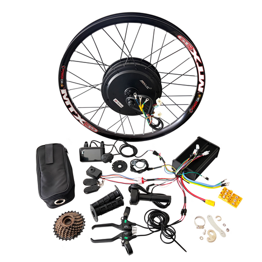 20inch/24inch/26inch/27.5inch/28inch/29inch/700C  142mm Dropout MXUS  Ebike Rear Hub Motor Wheel  Single Speed / 7 Speed Freewheel 3T/3.5T/4T/5T Reduction Gear NBPower