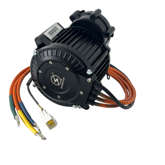 QSMOTOR QS120 35H 60V 1200W Mid Drive Motor for Electric Scooter, Electric Motorcycle with 428-14T QS Motor
