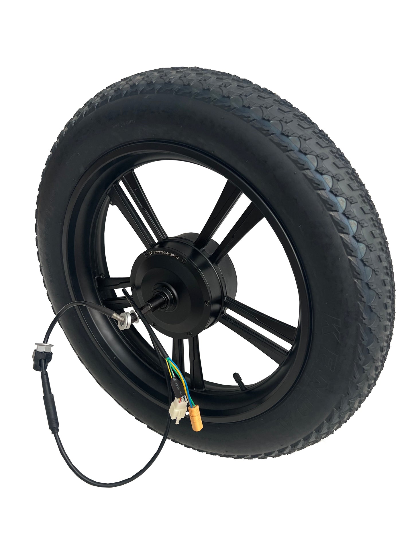20inch Scooter Hub Motor RearFat  Wheel with 36/48V 170mm dropout 500W Brushless Gear Hub Motor Integrated Wheel for Fat Bike Snow Bike , with 20x4.0 Tire NBPower
