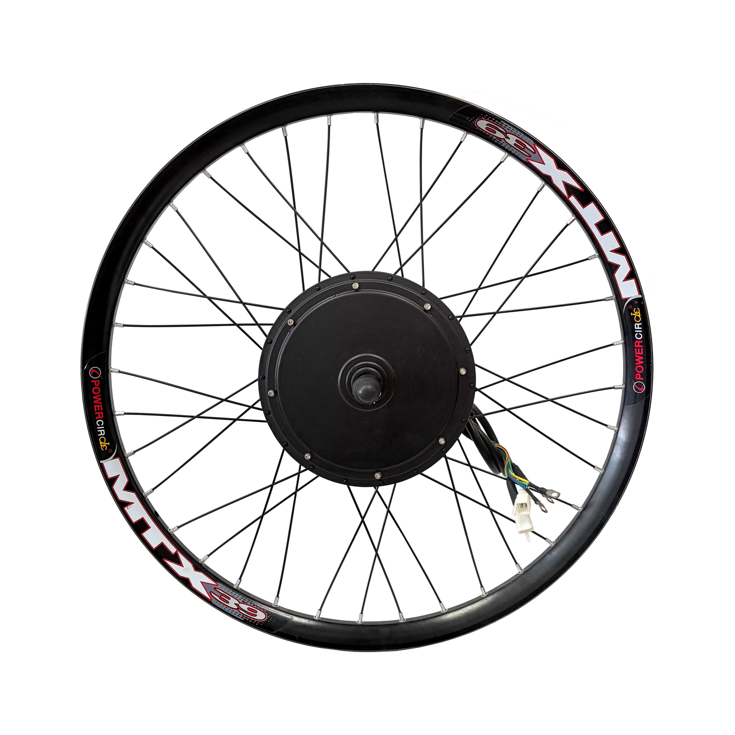NBPower 20inch/24inch/26inch/27.5inch/29inch/700C  135mm Dropout  MTX Rim Ebike Rear Hub Motor Wheel  Single Speed Freewheel 3T/4T/5T Winding For Choose ，80A Dual mode Controller +UKC1 Display Conversion Kit NBPower