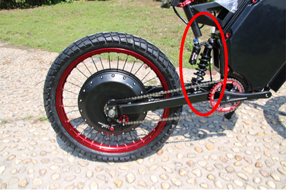 DNM RCP22 Mountain Bike Shock Absorber 220mm Spring Gradient Pound Number 550/750LBS  For AM/FR/DH Rear Shock Absorber