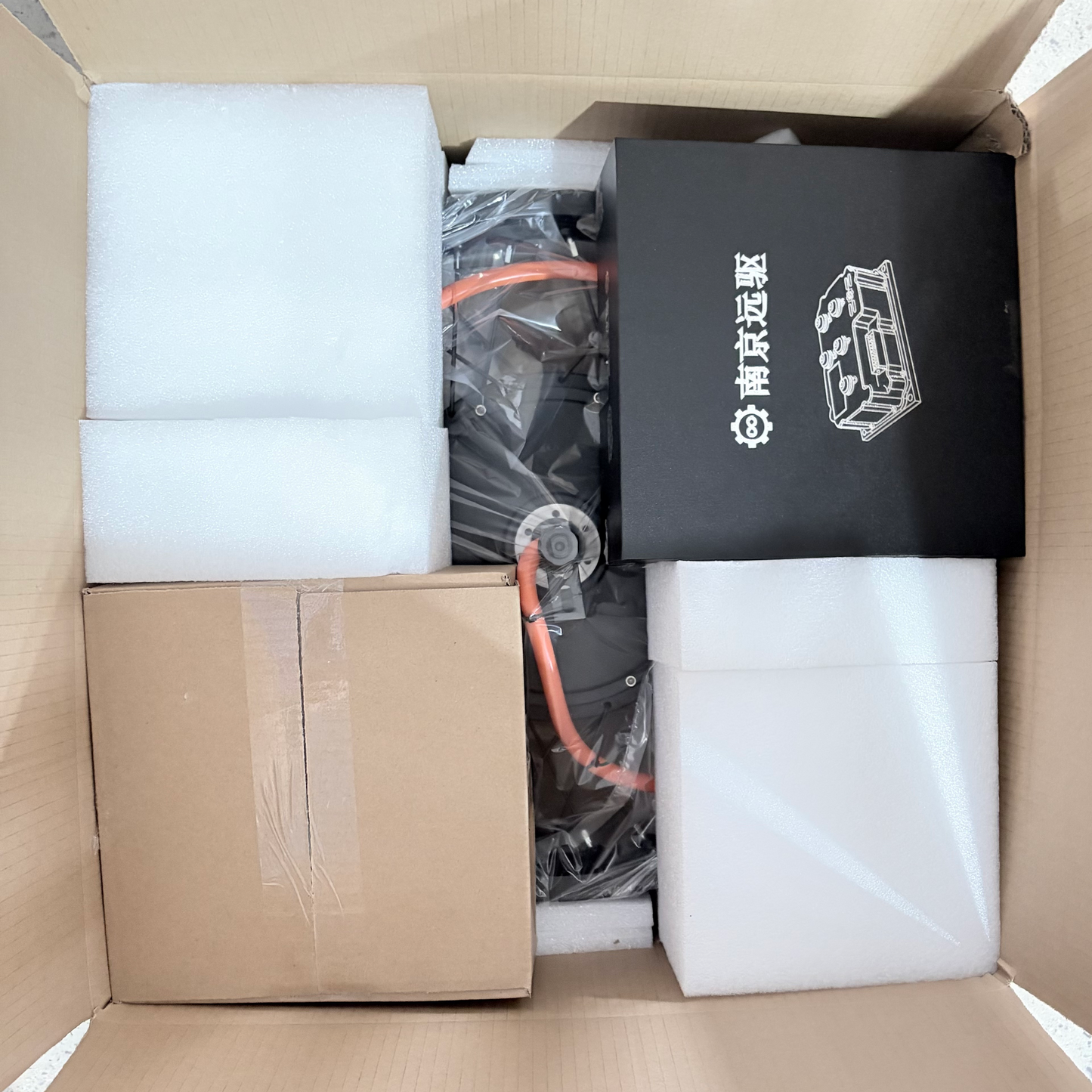 QS 18*1.85inch 150mm Dropout 5000W 3T/3.5T/4T/5T Torque For Choose Hub Motor Wheel With FarDriver ND72450 , DKD Diplay E‑bike Conversion Kit NBPower