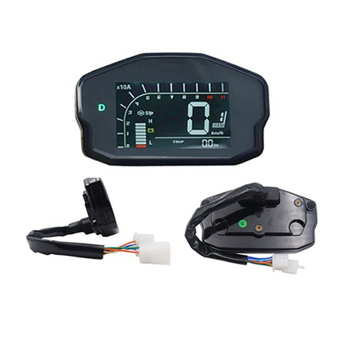 QSMOTOR QS165 72V 50H 10000W  Encoder PMSM Mid drive Motor,FarDriver 721000B Controller,DKD Display Kit NBPower