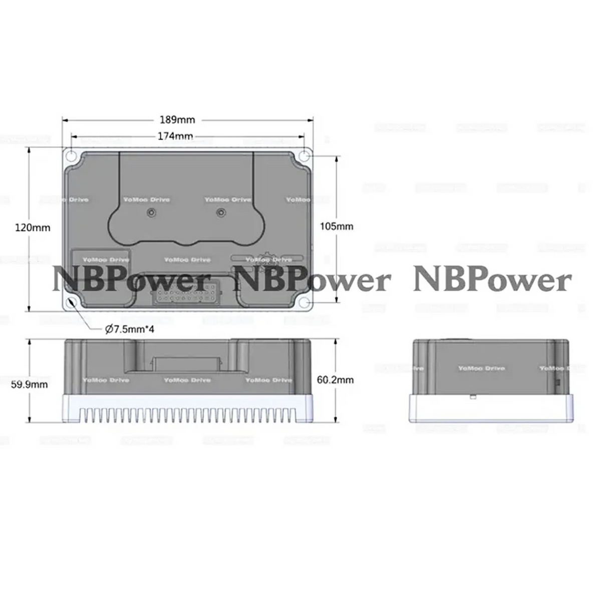 QS 4000W Mid Drive Motor Kit NBPower